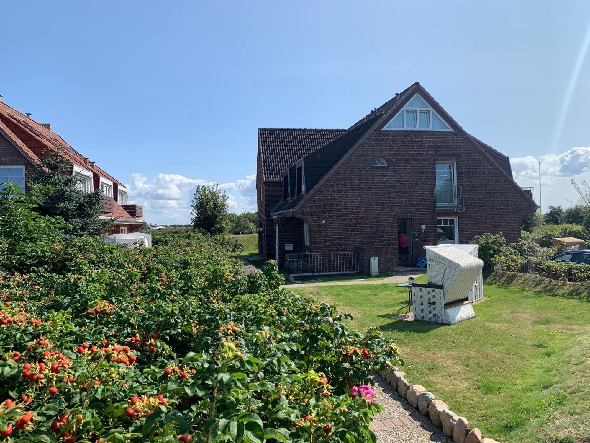 Sylter-Rose-3A-Strandnahe-Ferienwohnung-Mit-Strandkorb Westerland Zewnętrze zdjęcie